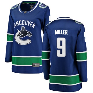 Women's J.T. Miller Vancouver Canucks Fanatics Branded Home Jersey - Breakaway Blue