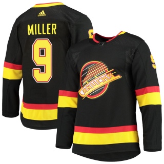 Youth J.T. Miller Vancouver Canucks Adidas Alternate Primegreen Pro Jersey - Authentic Black