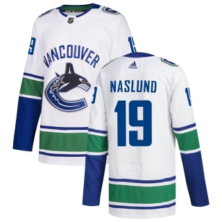 Youth Markus Naslund Vancouver Canucks Adidas zied Away Jersey - Authentic White