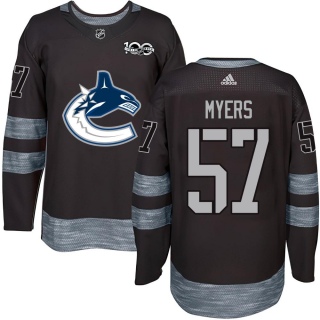 Youth Tyler Myers Vancouver Canucks 1917- 100th Anniversary Jersey - Authentic Black