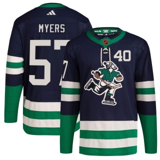 Youth Tyler Myers Vancouver Canucks Adidas Reverse Retro 2.0 Jersey - Authentic Navy