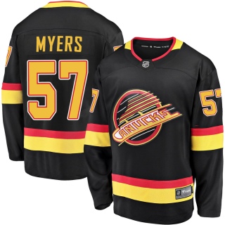 Youth Tyler Myers Vancouver Canucks Fanatics Branded Breakaway 2019/20 Flying Skate Jersey - Premier Black